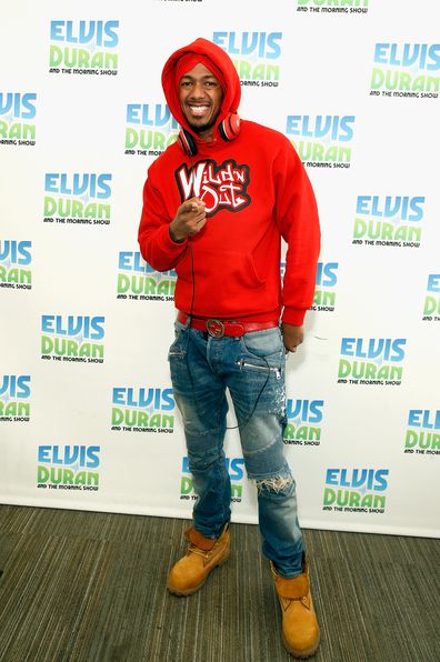 Nick Cannon Visits The Elvis Duran Z100 Morning Show" at Z100 Studio on August 21, 2018 in New York City. 