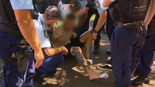 NSW Police said they arrested 155 people over drug-related offenses at Field Day in Sydney.