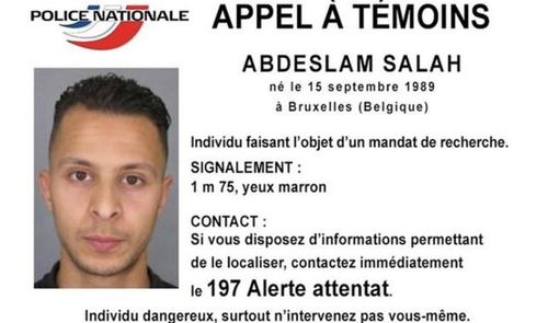 Police have issued a warning for Salah Abdeslam, who was last known to be in Brussels.