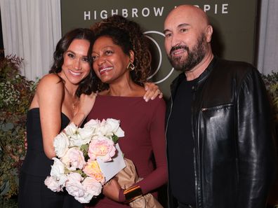 Meghan, Duchess of Sussex, Kadi Lee and Serge Normant