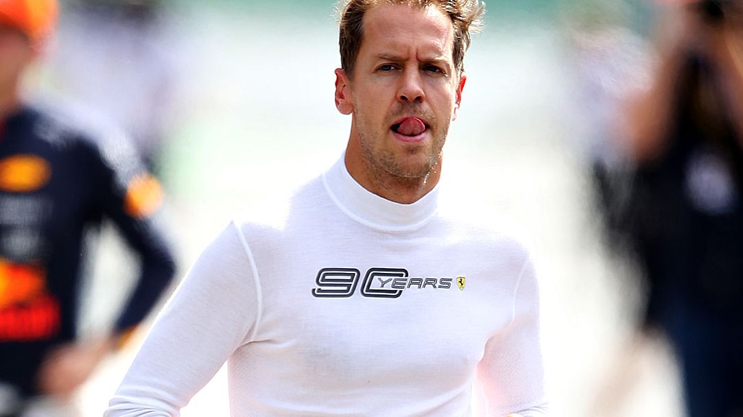 Sebastian Vettel of Germany 