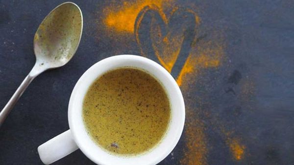 Scott Gooding's turmeric latte