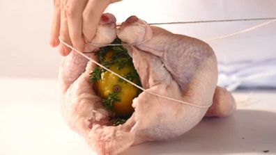 How to truss a chicken