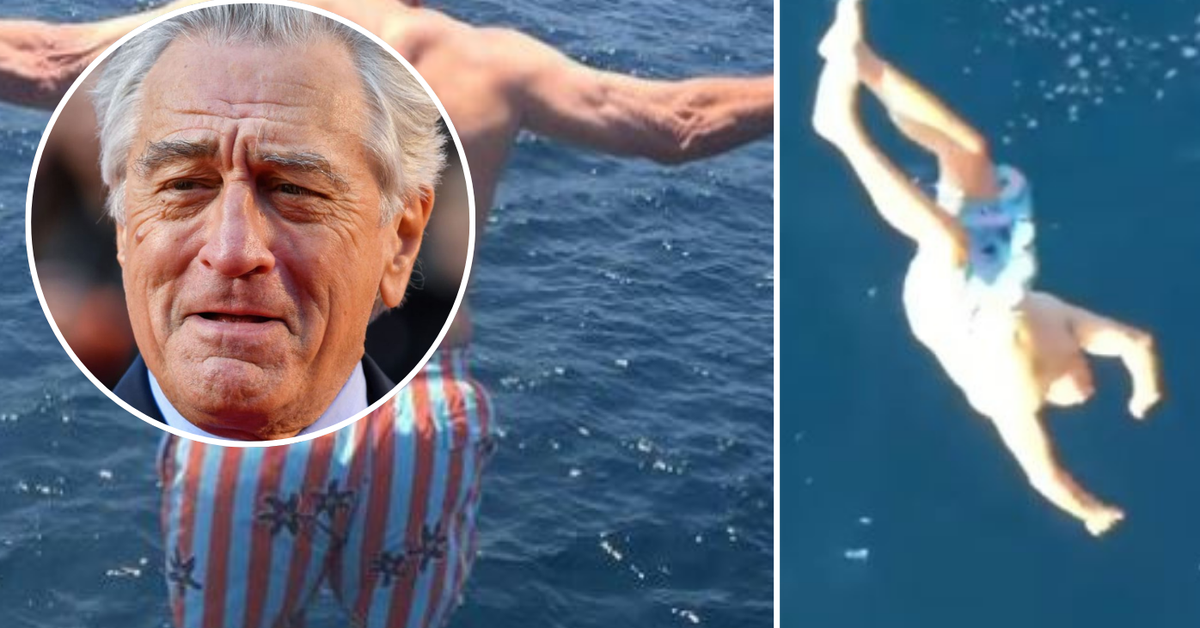 Robert De Niro dives head first into 81st birthday