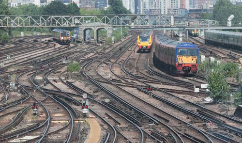 The UK rail network has also been hit by the scorching temperatures. (Photo: Getty).