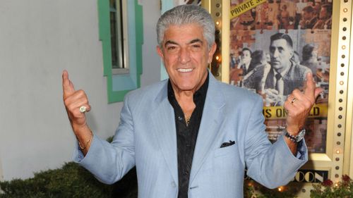 Frank Vincent attends the Genius On Hold premiere at Cinema Paradiso on January 8, 2011. (AAP)