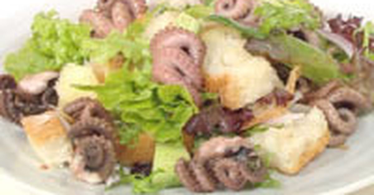 Spice fried octopus - 9Kitchen
