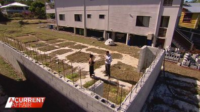 Dianna Ho paid $340,000 via a series of progress payments but with very little progress ever completed, just footings and basic blockwork.