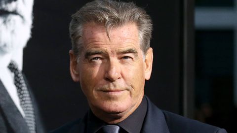 Pierce Brosnan arrives at the Los Angeles premiere of AMC's 'The Son'.
