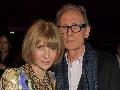 Anna Wintour and Bill Nighy attend an intimate dinner in celebration for designer Paul Smith in January 2020.