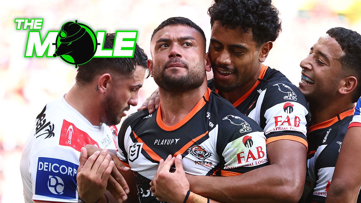 The Mole: Wests Tigers trainers 'fuming' over star winger David Nofoaluma's walkout