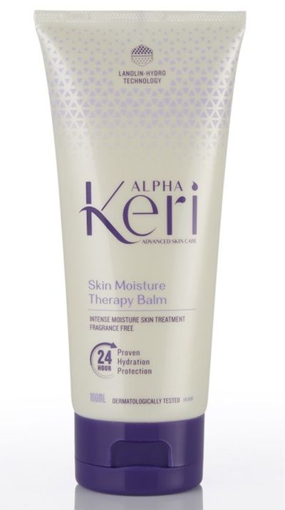 <a href="http://www.chemistdirect.com.au/alpha-keri-skin-moisture-therapy-balm-100ml/" target="_blank">Skin Moisture Therapy Balm, $7.95, Alpha Keri</a>