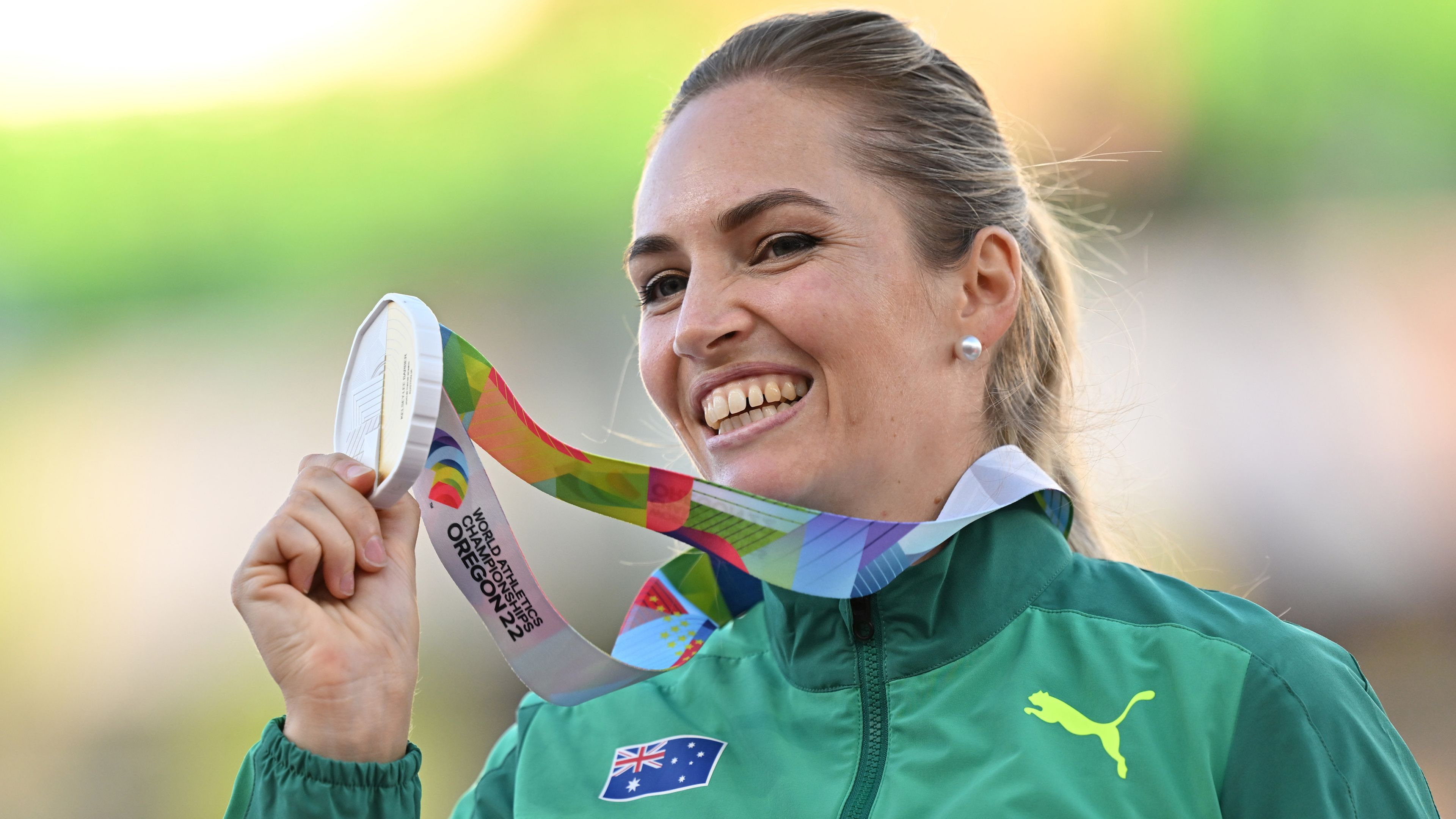 Javelin champion set to chase incredible three-peat as Aussie team for world athletics championships revealed