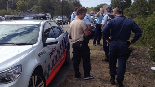 The police chase ended at Tweed Heads. (9NEWS)