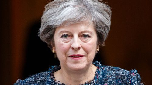 UK Prime Minister Theresa May.