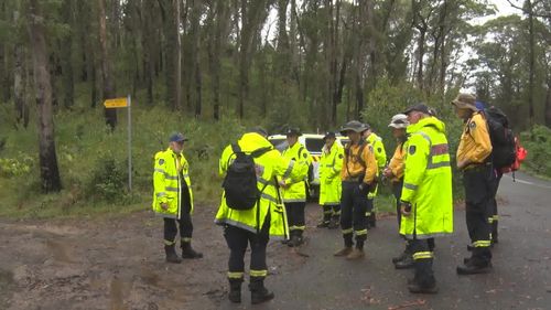 Wet weather has hampered the search for Charlise Mutten.