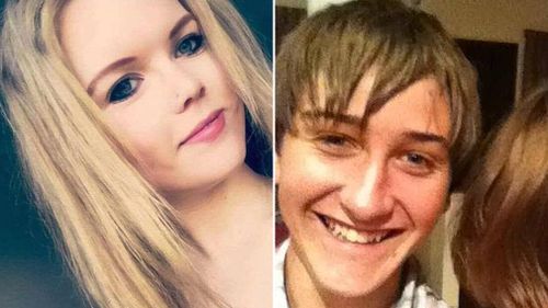19-year-old Hannah Ferguson and her boyfriend Reagan Skinner were killed in the Newell Highway truck crash (Supplied).