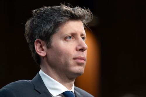 Sam Altman, Co-Founder and Chief Executive Officer, OpenAI, testifies before a Senate Committee on Commerce, Science, and Transportation hearing on Capitol Hill in Washington
