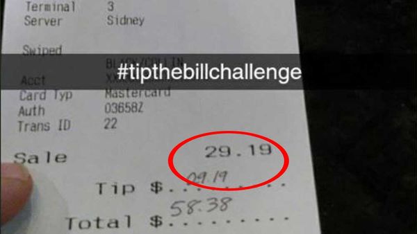 Tip the bill