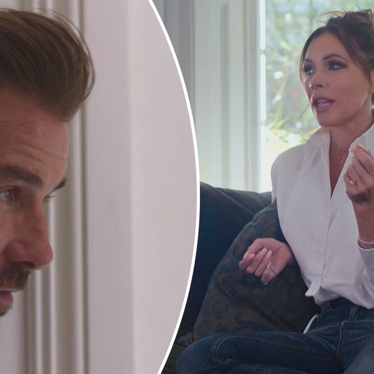 David Beckham calls out Victoria Beckham for lying in their new Netflix  documentary - 9Celebrity