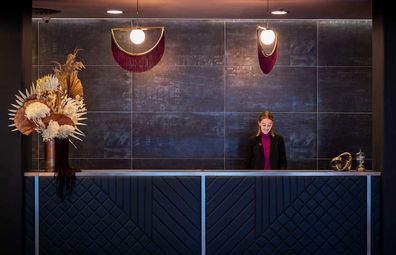 East Hotel reception and lobby