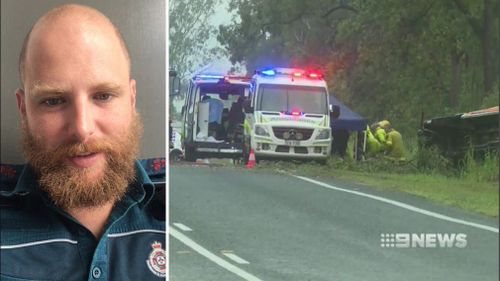 Queensland Mackay paramedic death ambulance crash Craig McCulloch