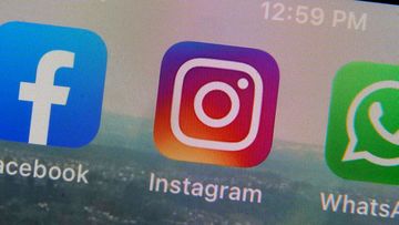Instagram app appears on a phone screen.