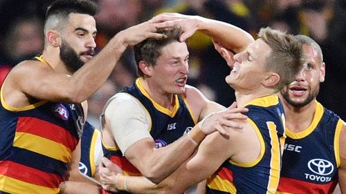 The Adelaide Crows took part in a controversial pre-season camp.