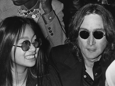 May Pang and John Lennon in 1974