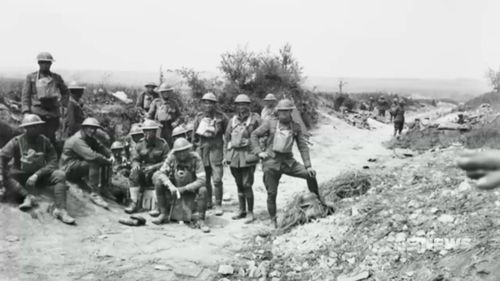 Around 1200 Australians and 180 Americans were either killed or wounded in the Battle of Hamel. Picture: 9NEWS