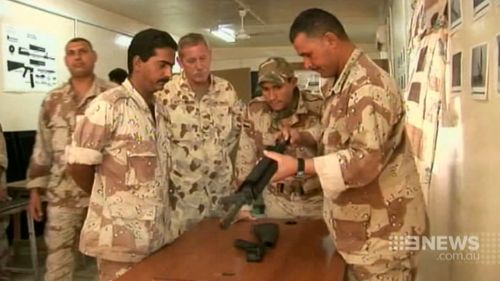 The troops will help train the Iraqi security forces. (9NEWS)