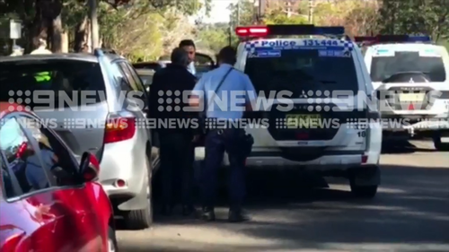 The driver was taken to hospital for mandatory testing. (9NEWS)