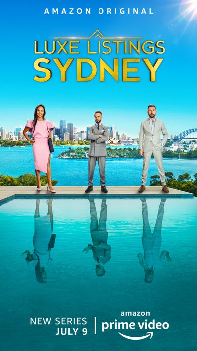 Luxe Listings Sydney, Amazon Prine Video, reality TV show, Gavin Rubinstein, D'Leanne Lewis, Simon Cohen