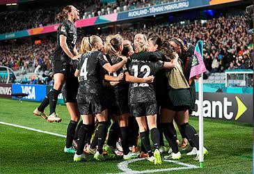 Which team did New Zealand defeat in the opening match of the 2023 FIFA Women's World Cup?