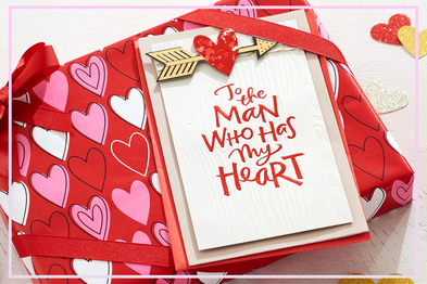 9PR: American Greetings To the Man who has My Heart Card 