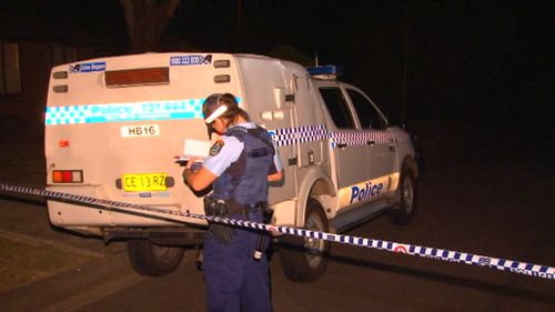 Police are investigating following a violent home invasion. (9NEWS)