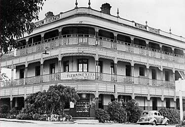 When was Brisbane's heritage-listed Regatta Hotel built?