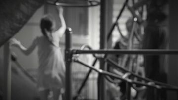 A girl plays at a childcare centre.