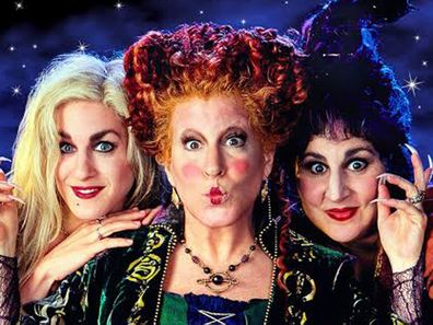 Sarah Jessica Parker, Bette Midler, Kathy Najimy, Hocus Pocus, movie