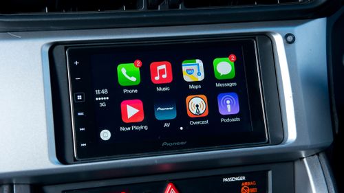 In recent years both Apple and Google have been working with car manufacturers to include their own infotainment interface into new cars, such as Apple CarPlay. (Getty)