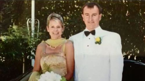 Grant Burley's wife Kym died in her sleep in 2014. (9NEWS)
