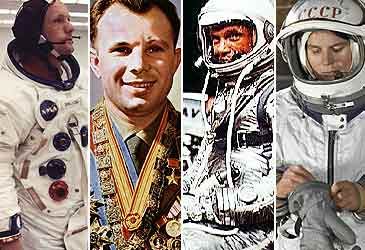 Who was the first person to travel into space?