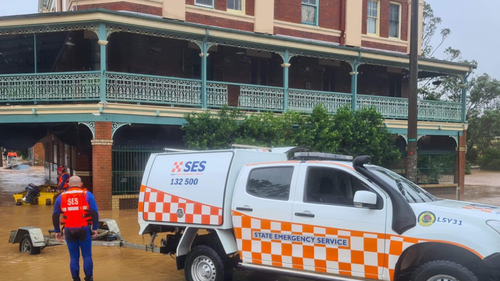 The Lismore SES unit thanked the 'wonderfully responsive community' for heading warnings.