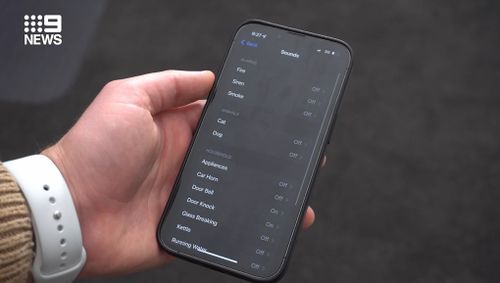 You can set up alerts if your iPhone hears a doorbell, crying baby, the kettle and more. 