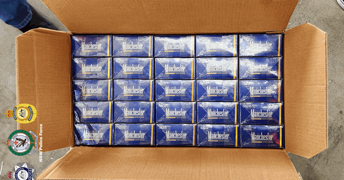 More than 46 million illicit cigarettes seized in border bust