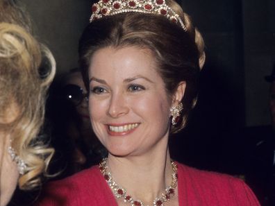 Grace Kelly at the Versailles Palace Ball, 1973