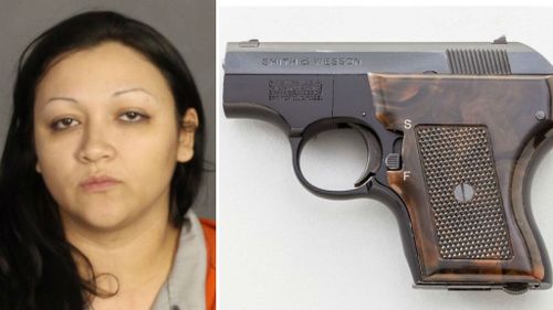 US police find loaded handgun inside woman during drug stop