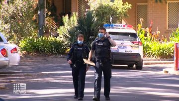 Police were at the unit block in Norwood in South Australia where an armed man had barricaded himself inside. 