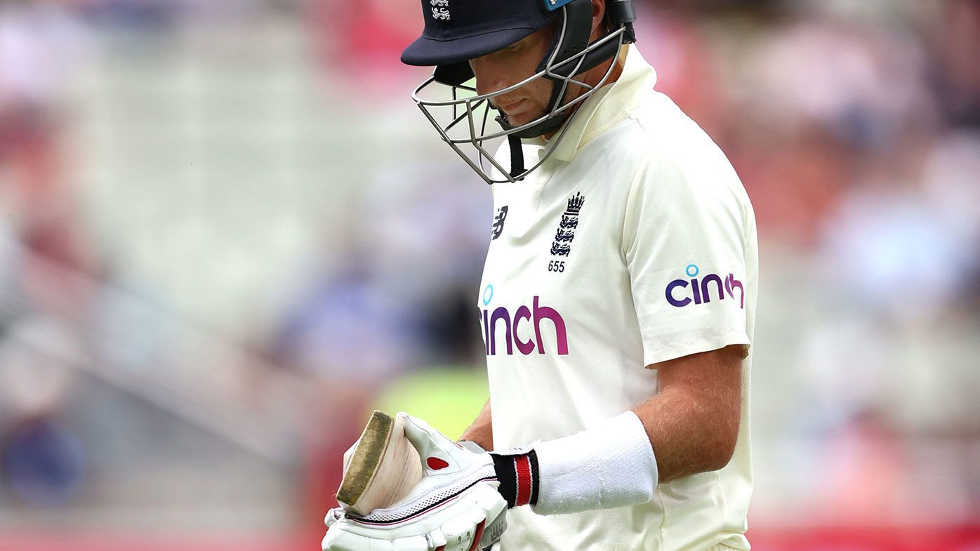 Joe Root is dismissed cheaply on day one of the second Test between England and New Zealand.
