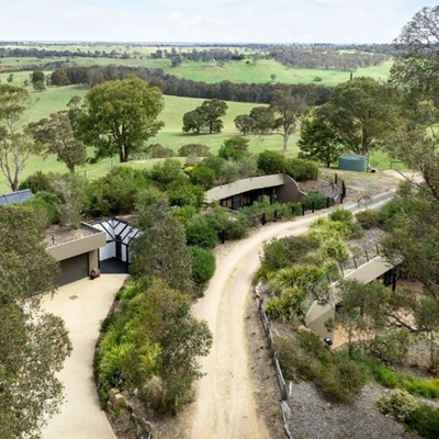 Earth-sheltered home for sale in Victoria effortlessly blends into the landscape